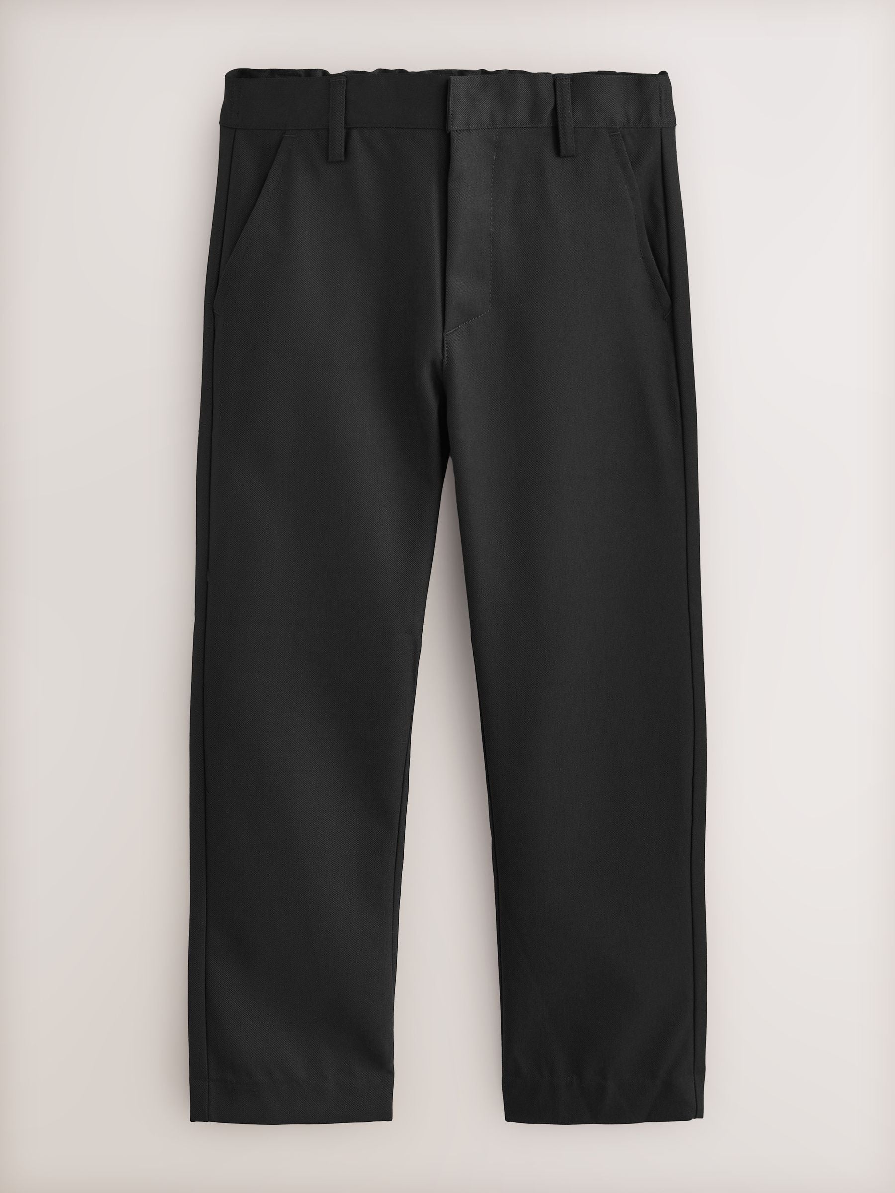 Dsiney Kidz - Black Plus Waist Straight Leg School Trousers (3-17yrs) image 1