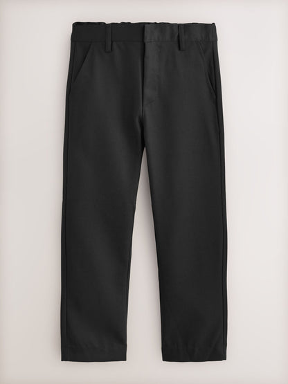 Dsiney Kidz - Black Plus Waist Straight Leg School Trousers (3-17yrs) image 1