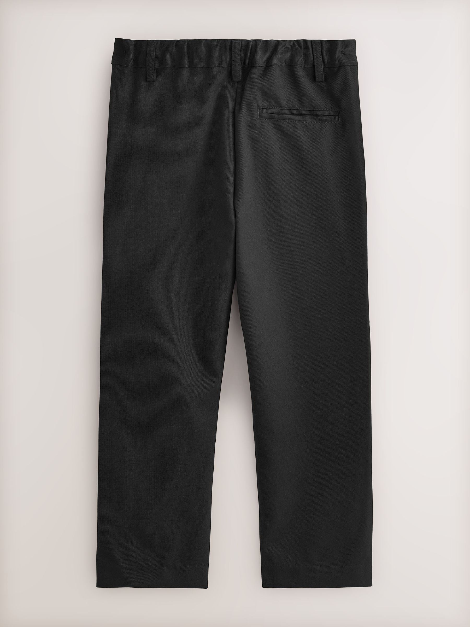 Dsiney Kidz - Black Plus Waist Straight Leg School Trousers (3-17yrs) image 4