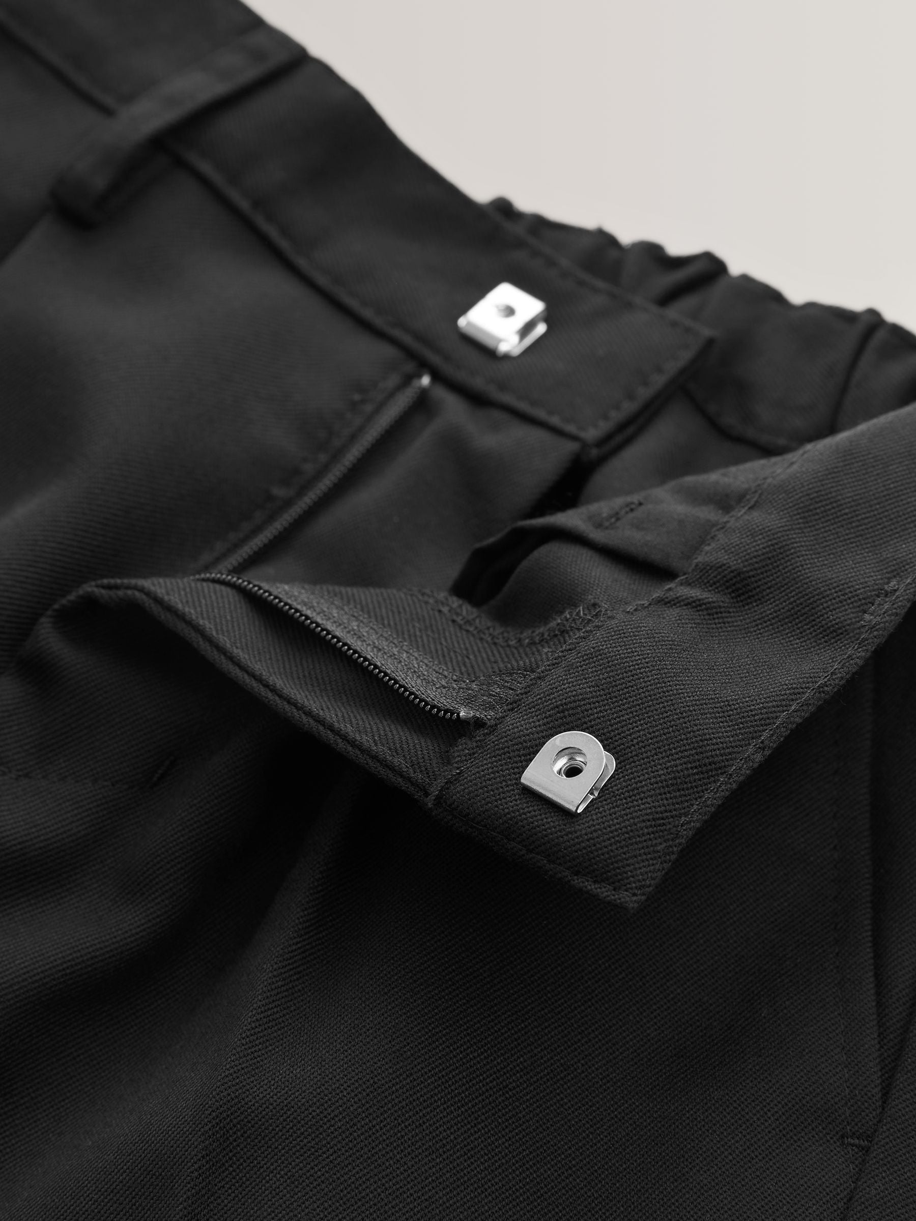 Dsiney Kidz - Black Slim Waist School Pleat Front Trousers (3-17yrs) image 3