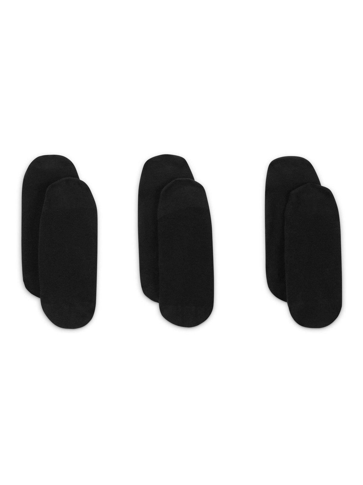 Nike Black Everyday Lightweight Training Footie Socks 3 Pack - image 3