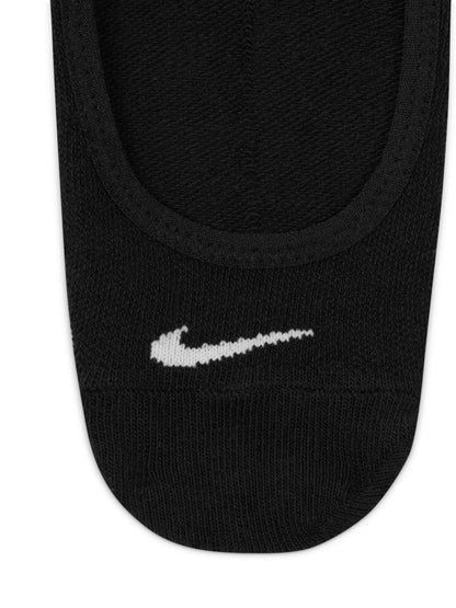 Nike Black Everyday Lightweight Training Footie Socks 3 Pack - image 4