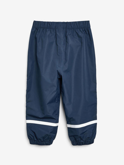 Navy Blue Waterproof Trousers (9mths-10yrs) image 3