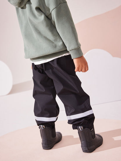 Black Waterproof Trousers (9mths-10yrs) image 3