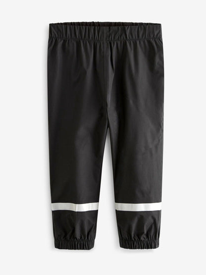 Black Waterproof Trousers (9mths-10yrs) image 4