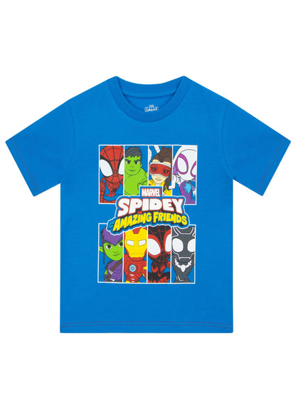 Character Blue Marvel Spidey And His Amazing Friends T-Shirt - image 1