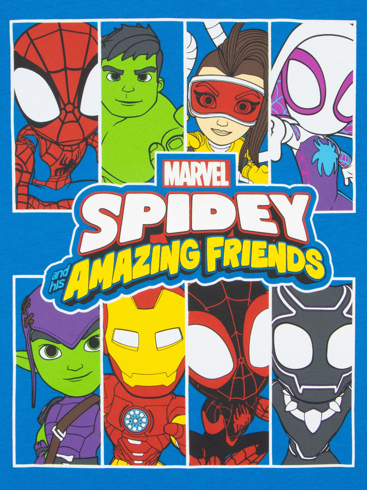 Character Blue Marvel Spidey And His Amazing Friends T-Shirt - image 3