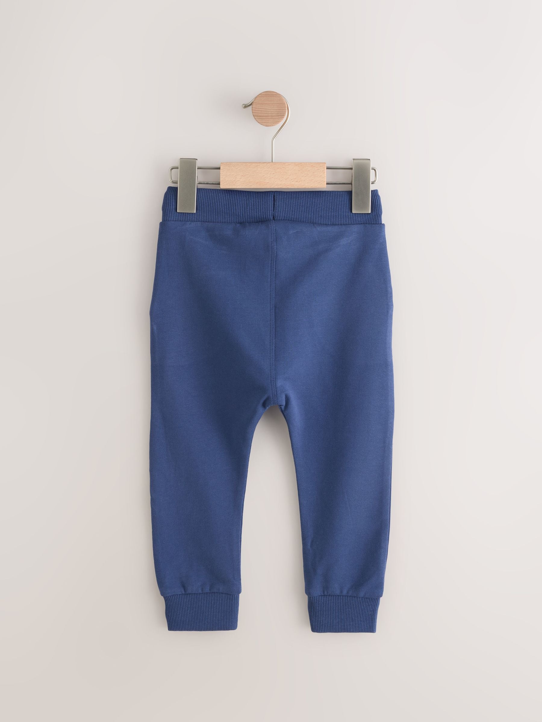 Dsiney Kidz - Blue/Grey/Navy Super Skinny Joggers 3 Pack (3mths-7yrs) image 5