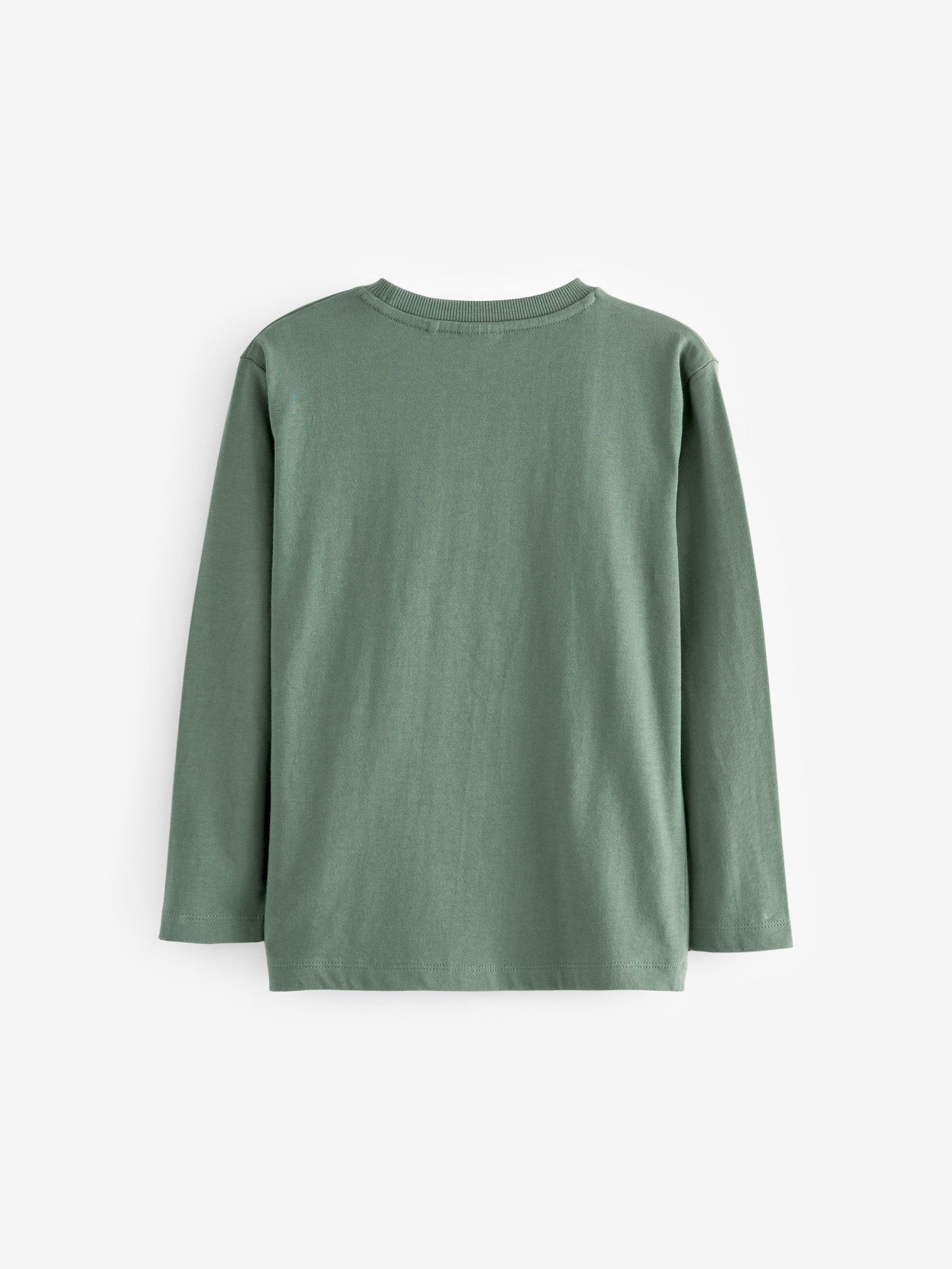 Dsiney Kidz - Mario Kart Green Gaming Long Sleeve T-Shirt (3-16yrs) image 2