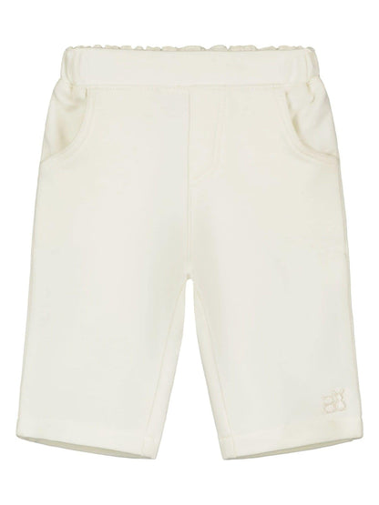Emile Et Rose Cream 100% Cotton Tank Top, Trousers & Shirt 3pc Set image 6