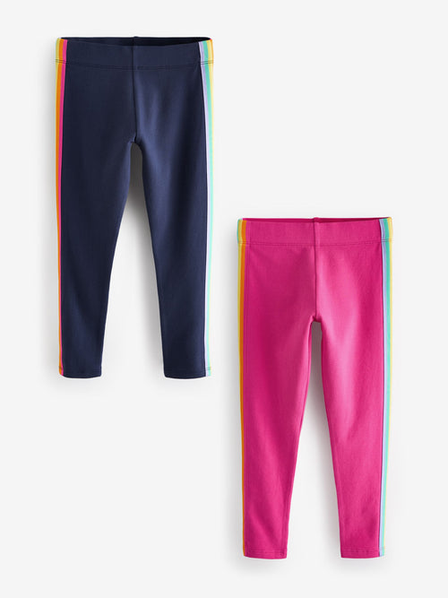 Little Bird by Jools Oliver Multi Leggings Set 2 Pack image 1