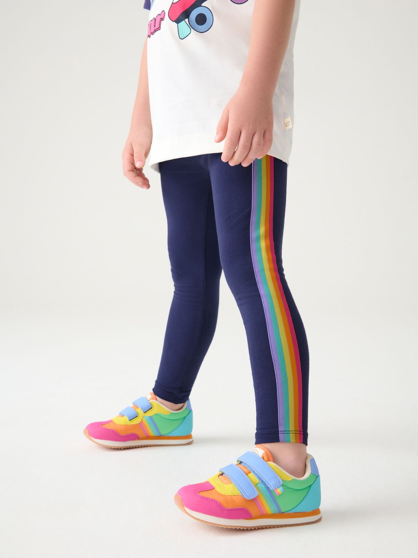 Little Bird by Jools Oliver Multi Leggings Set 2 Pack image 4