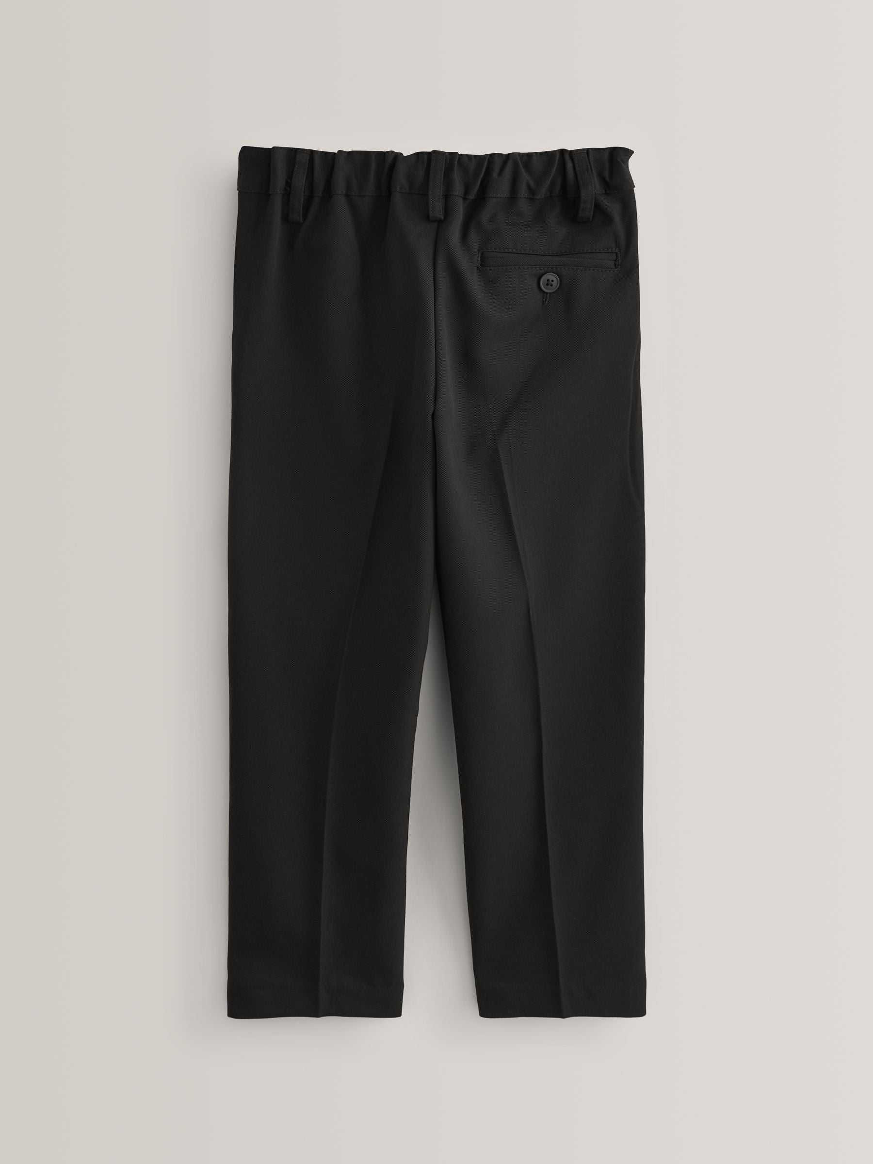 Dsiney Kidz - Black Plus Waist School Pleat Front Trousers (3-17yrs) image 2