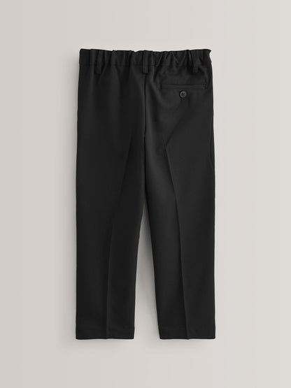 Dsiney Kidz - Black Plus Waist School Pleat Front Trousers (3-17yrs) image 2