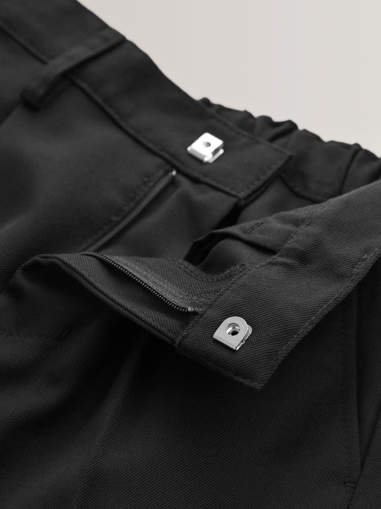Dsiney Kidz - Black Plus Waist School Pleat Front Trousers (3-17yrs) image 3