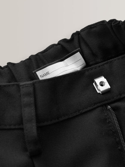 Dsiney Kidz - Black Plus Waist School Pleat Front Trousers (3-17yrs) image 6
