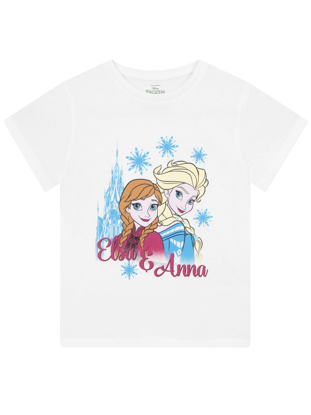 Character White Disney Frozen T-Shirts 2 Pack - image 2