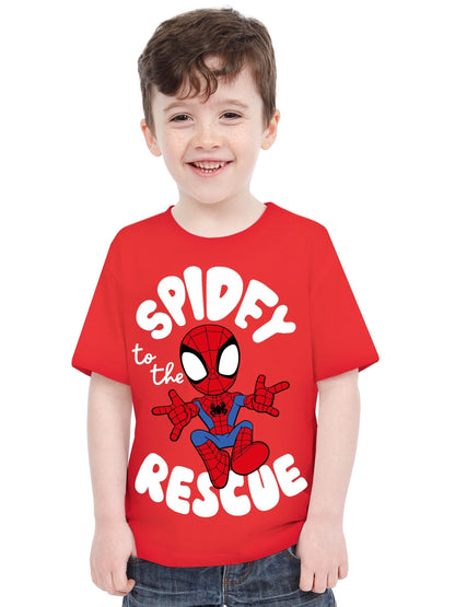 Character Red Marvel Spidey And His Amazing Friends T-Shirt - image 4