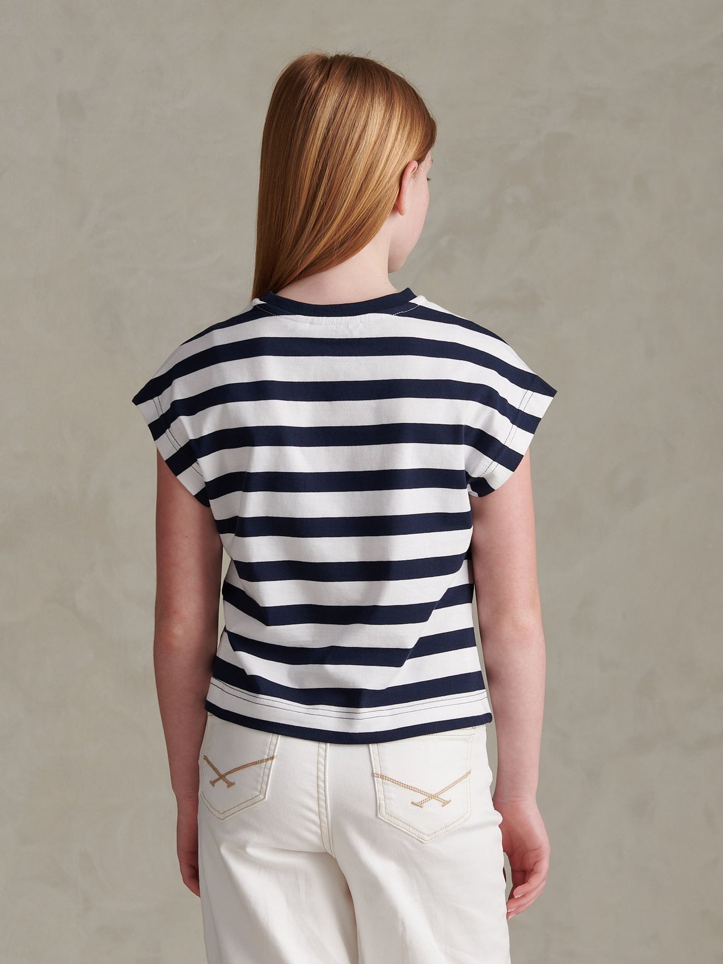 Dsiney Kidz - U.S. Polo Assn Blue Cap Sleeve Tank Top image 4