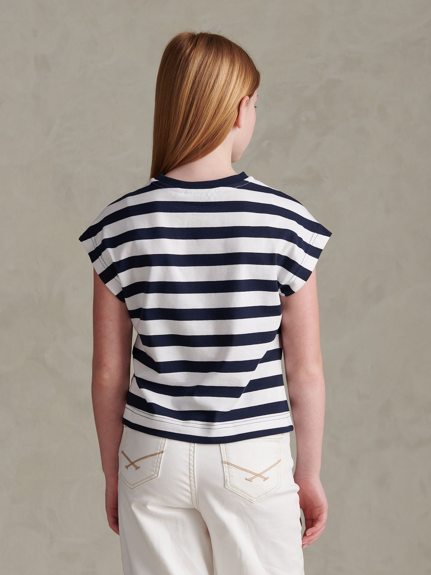 Dsiney Kidz - U.S. Polo Assn Blue Cap Sleeve Tank Top image 4