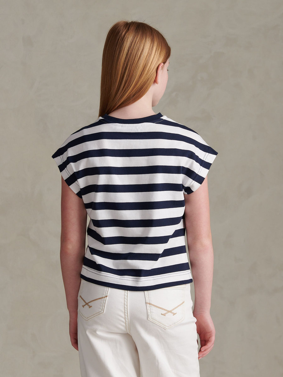 Dsiney Kidz - U.S. Polo Assn Blue Cap Sleeve Tank Top image 4