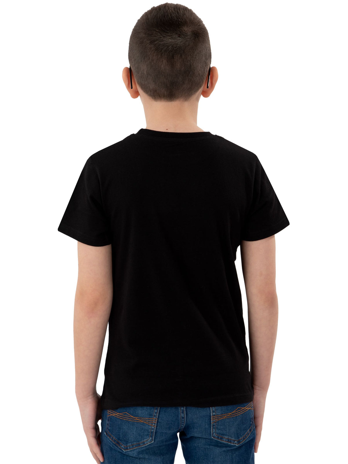 Character Black Minecraft Short Sleeve Creeper T-Shirt - image 3