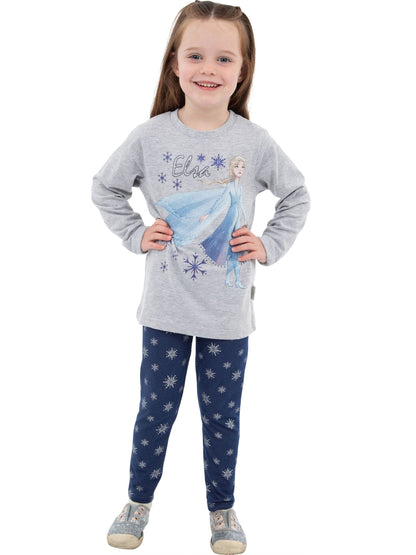 Character Grey Disney Frozen Long Sleeve Top and Leggings Set - image 2