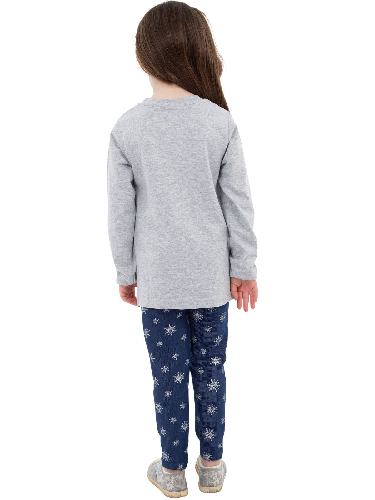 Character Grey Disney Frozen Long Sleeve Top and Leggings Set - image 3