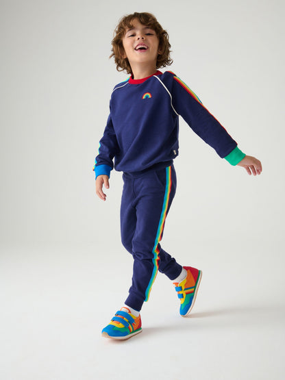 Little Bird by Jools Oliver Navy Sweatshirt and Joggers Set image 2
