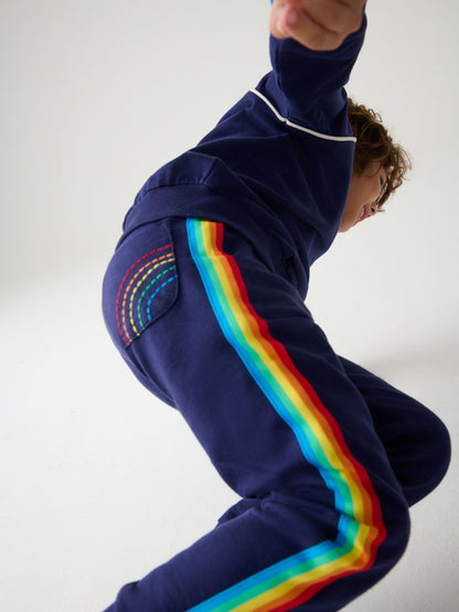 Little Bird by Jools Oliver Navy Sweatshirt and Joggers Set image 3