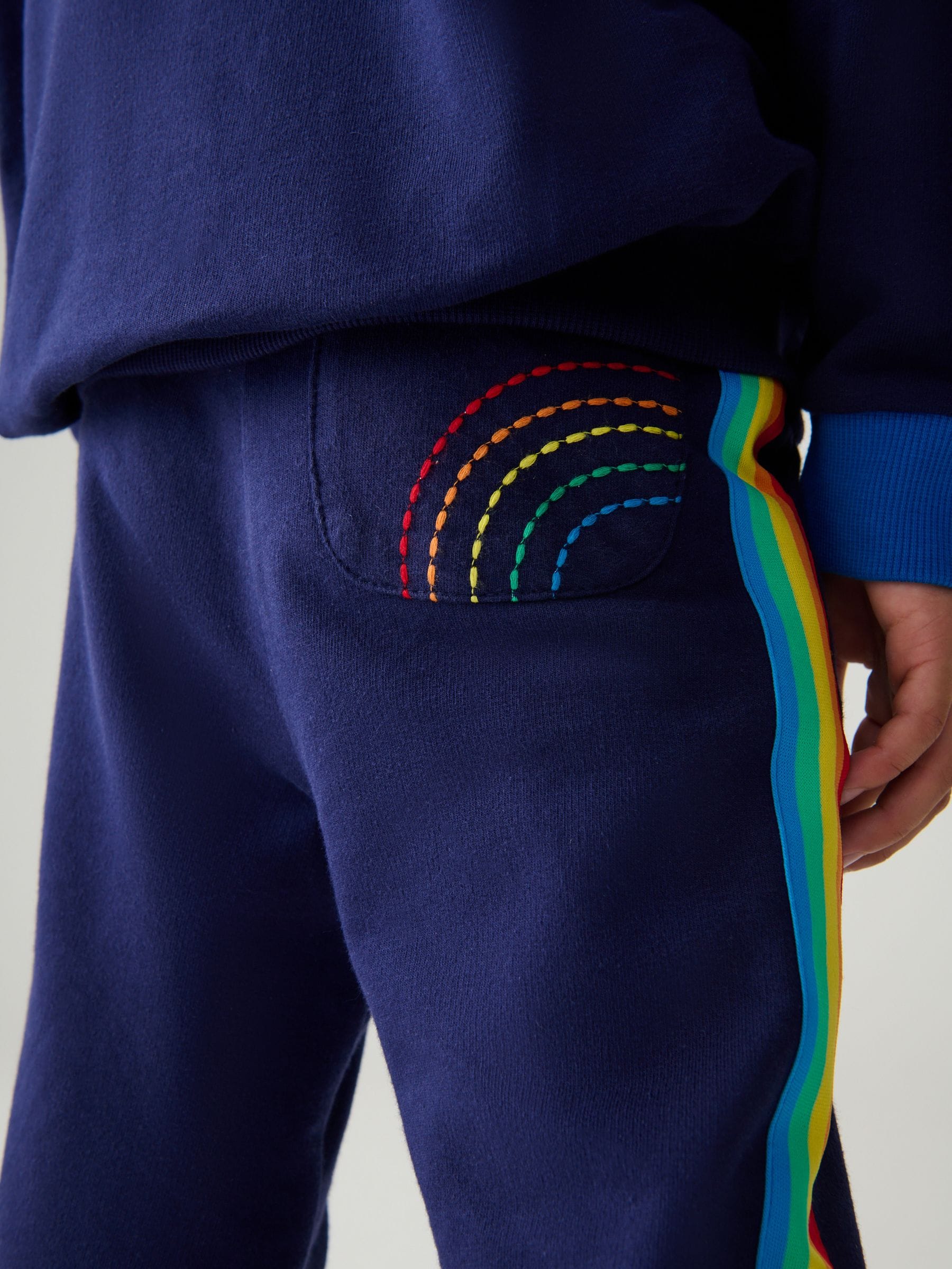 Little Bird by Jools Oliver Navy Sweatshirt and Joggers Set image 5