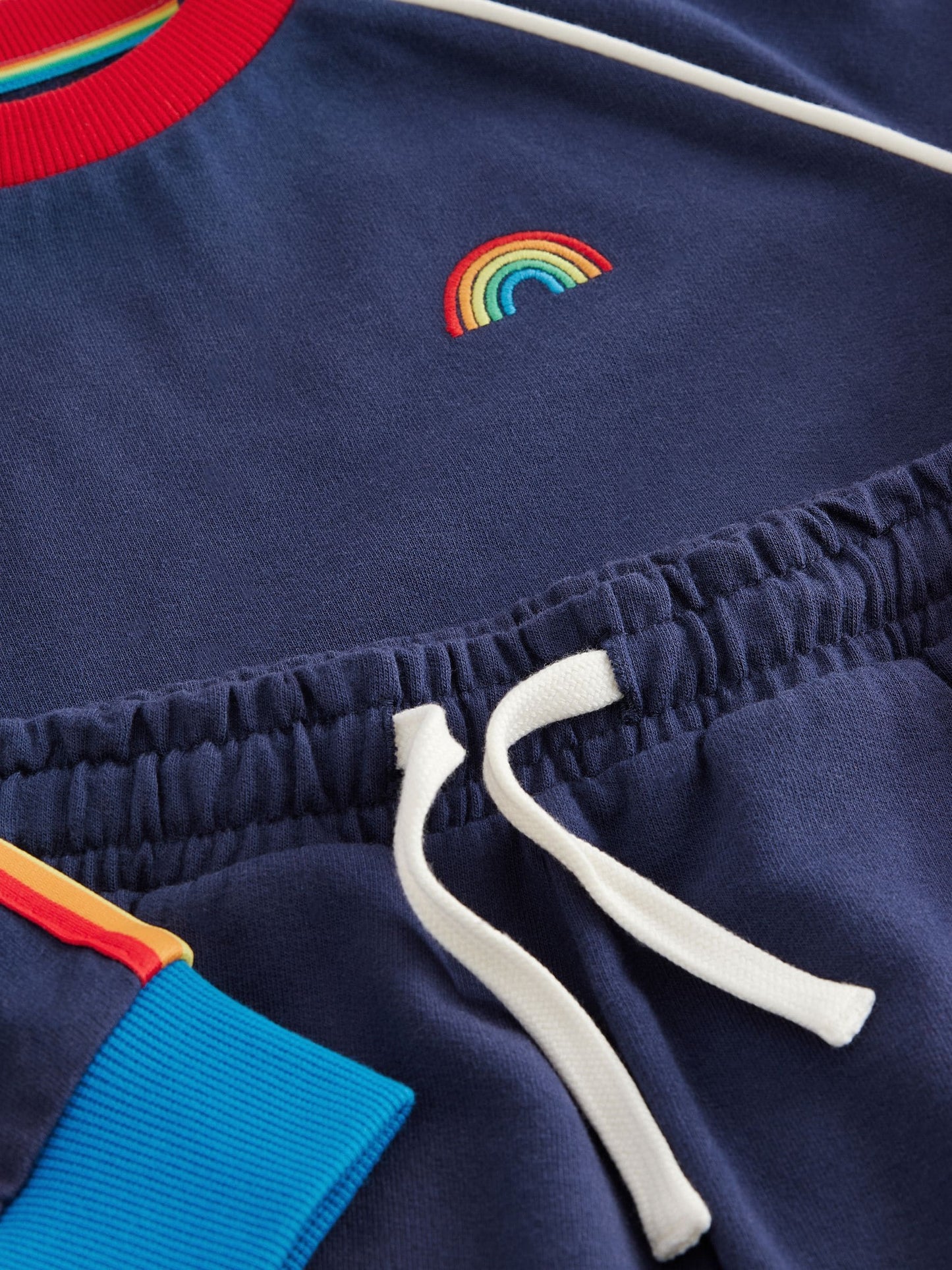 Little Bird by Jools Oliver Navy Sweatshirt and Joggers Set image 8