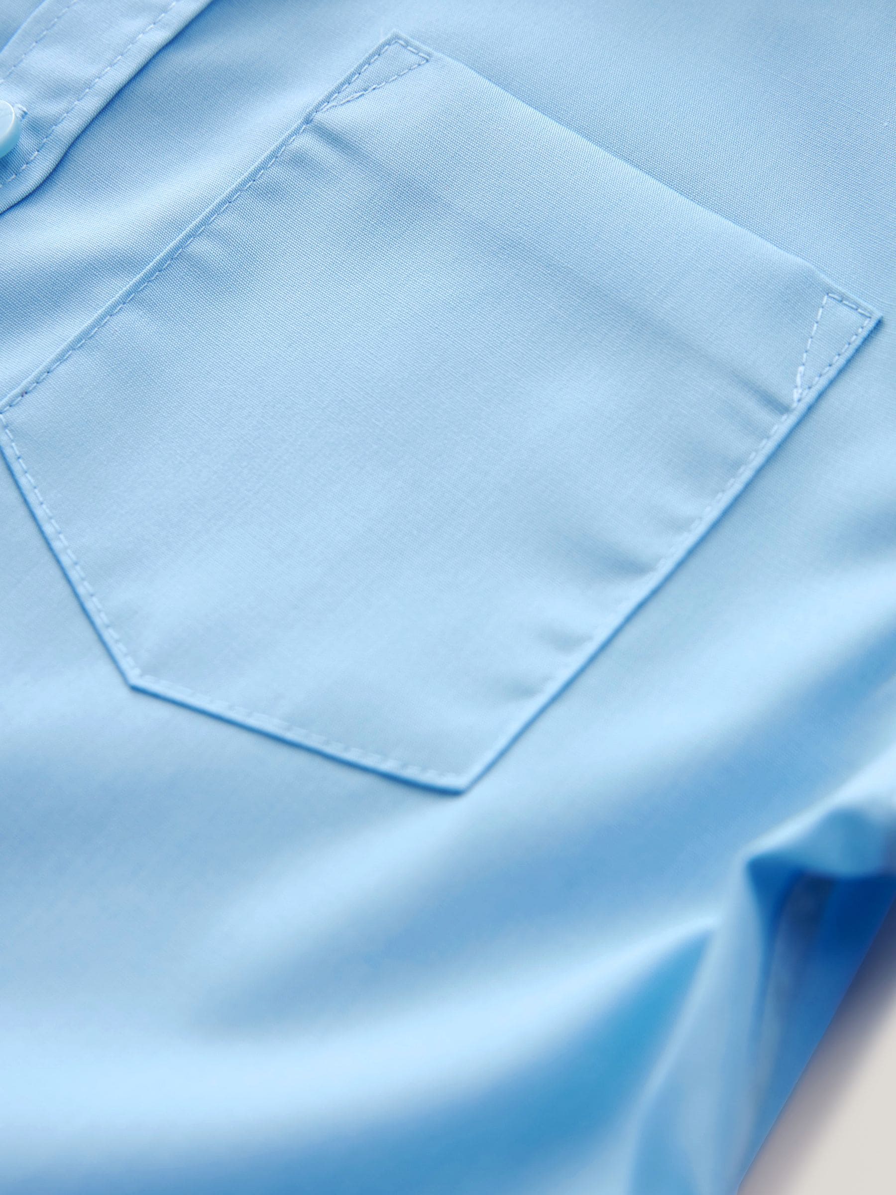 Dsiney Kidz - Blue Regular Fit Long Sleeve School 2 Pack Shirts (3-17yrs) image 7