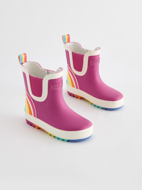 Little Bird by Jools Oliver Pink Little Bird by Jools Oliver Rainbow Welly Boots image 1