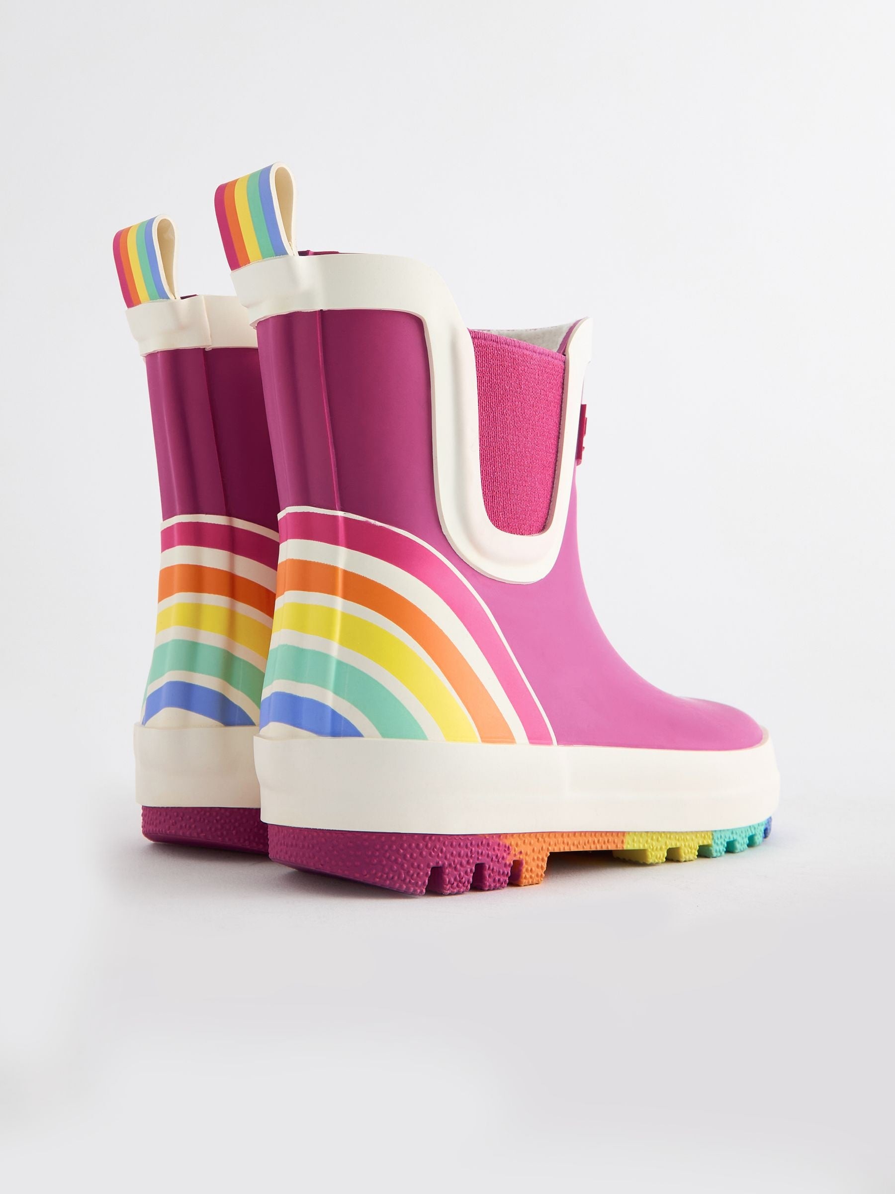 Little Bird by Jools Oliver Pink Little Bird by Jools Oliver Rainbow Welly Boots image 3