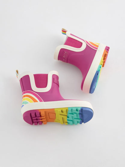 Little Bird by Jools Oliver Pink Little Bird by Jools Oliver Rainbow Welly Boots image 5