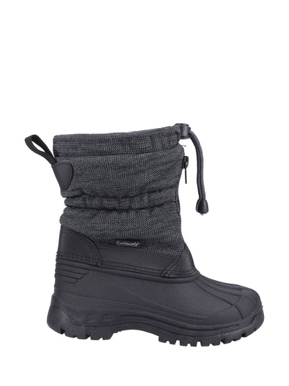 Cotswolds Black Bathford Snow Nylon Boots image 1