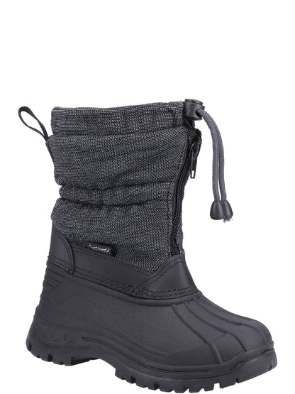 Cotswolds Black Bathford Snow Nylon Boots image 2