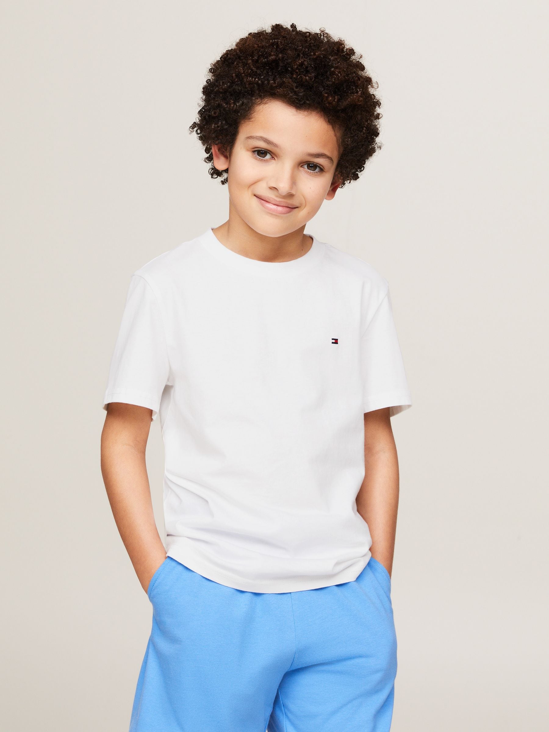 Dsiney Kidz - Tommy Hilfiger Black/White Short Sleeve Cotton T-Shirts 2 Pack image 2