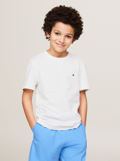 Dsiney Kidz - Tommy Hilfiger Black/White Short Sleeve Cotton T-Shirts 2 Pack image 2