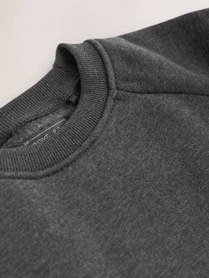 Dsiney Kidz - Charcoal Crew Neck School Sweater (3-16yrs) image 5