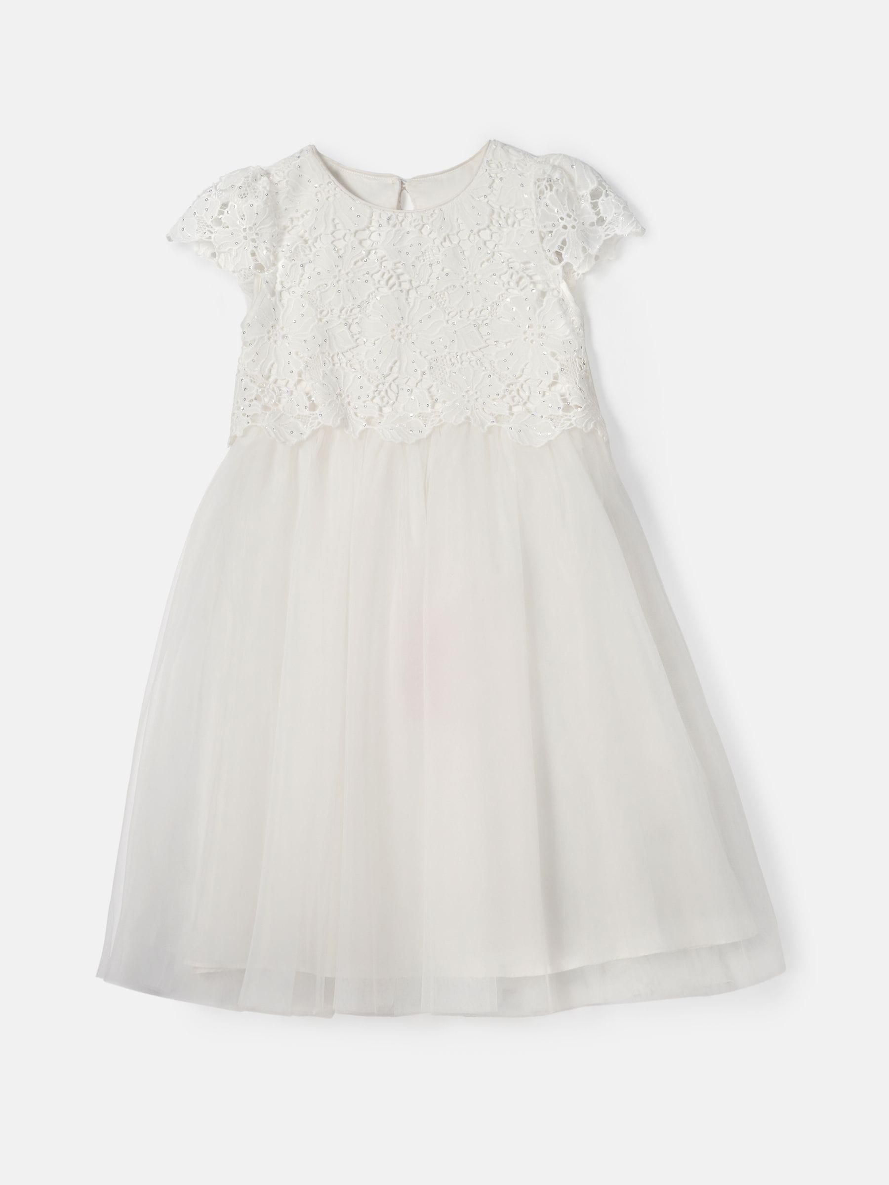 Angel & Rocket Cream Esme Lace Bodice Dress image 4