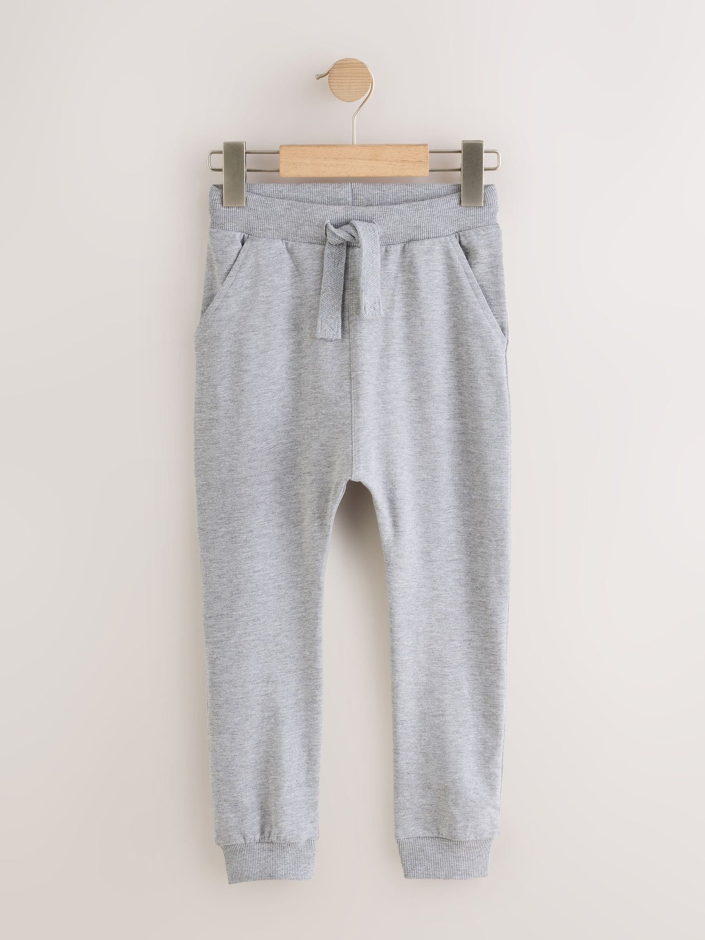 Black/Navy/Grey Skinny Fit Joggers 5 Pack (3mths-7yrs) image 5