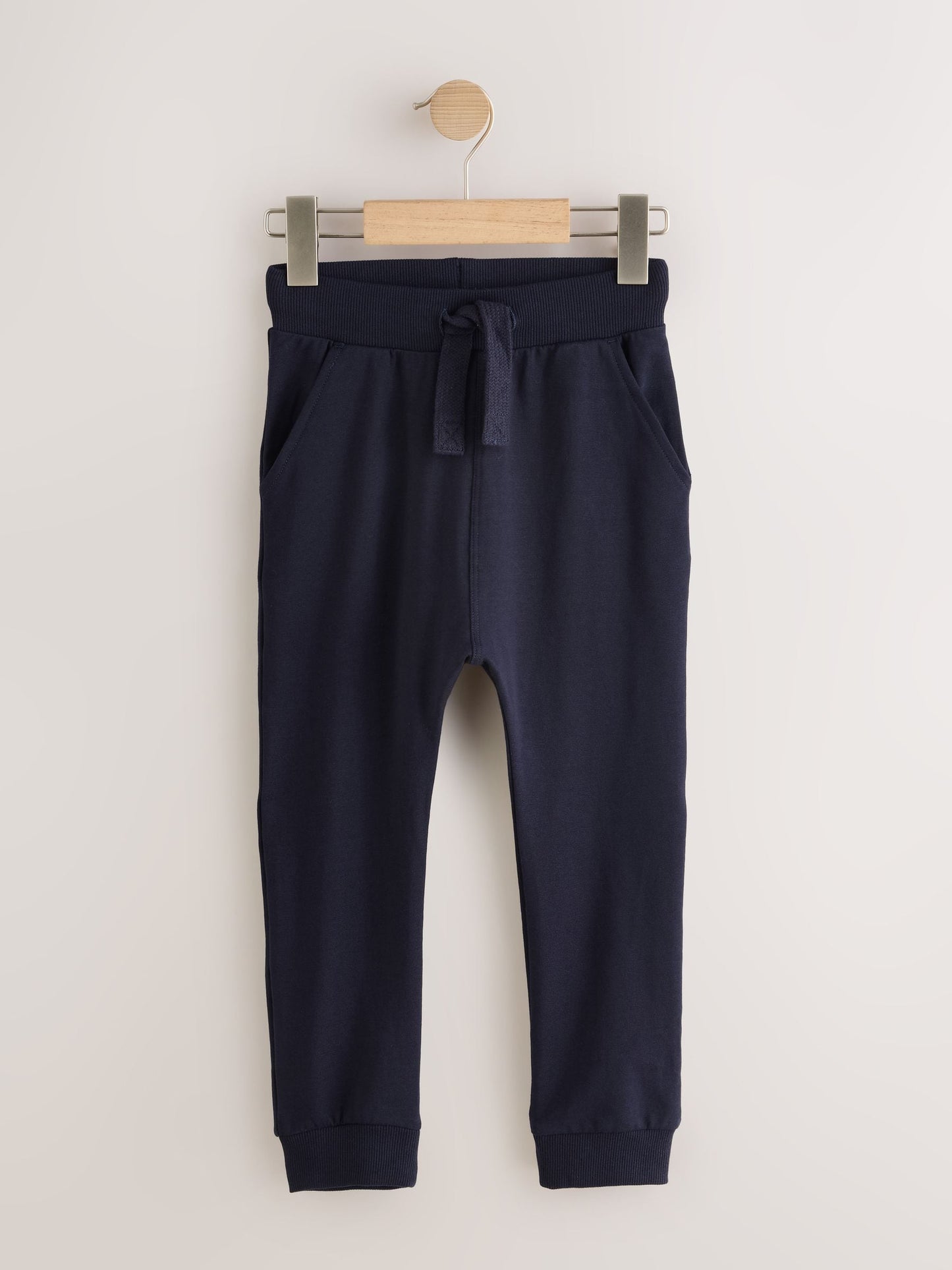 Black/Navy/Grey Skinny Fit Joggers 5 Pack (3mths-7yrs) image 6