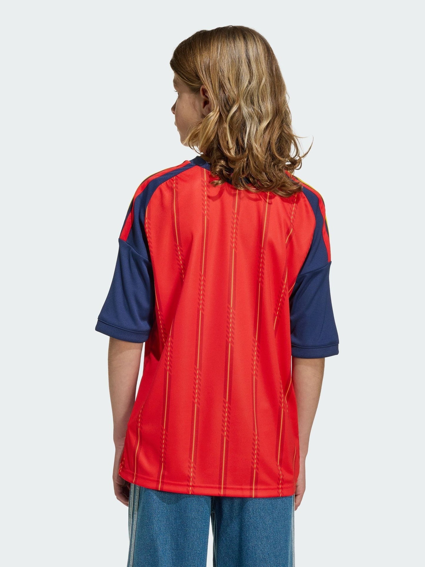 Dsiney Kidz - adidas Red Spain 26 Home Youth Football Shirt image 2