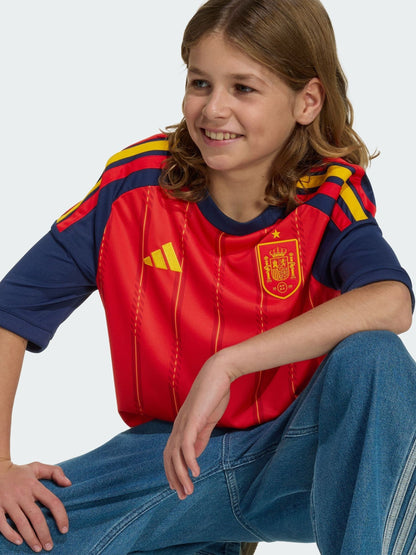 Dsiney Kidz - adidas Red Spain 26 Home Youth Football Shirt image 4