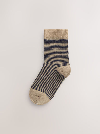Multi Stripe Cotton Rich Socks 7 Pack image 4