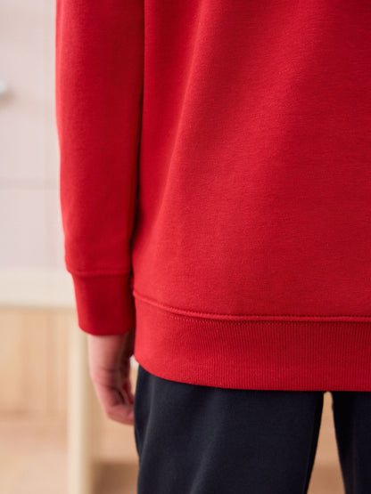 Dsiney Kidz - Red Crew Neck School Sweater (3-16yrs) image 5