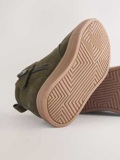 Green Standard Fit (F) Warm Lined Chukka Boots image 6