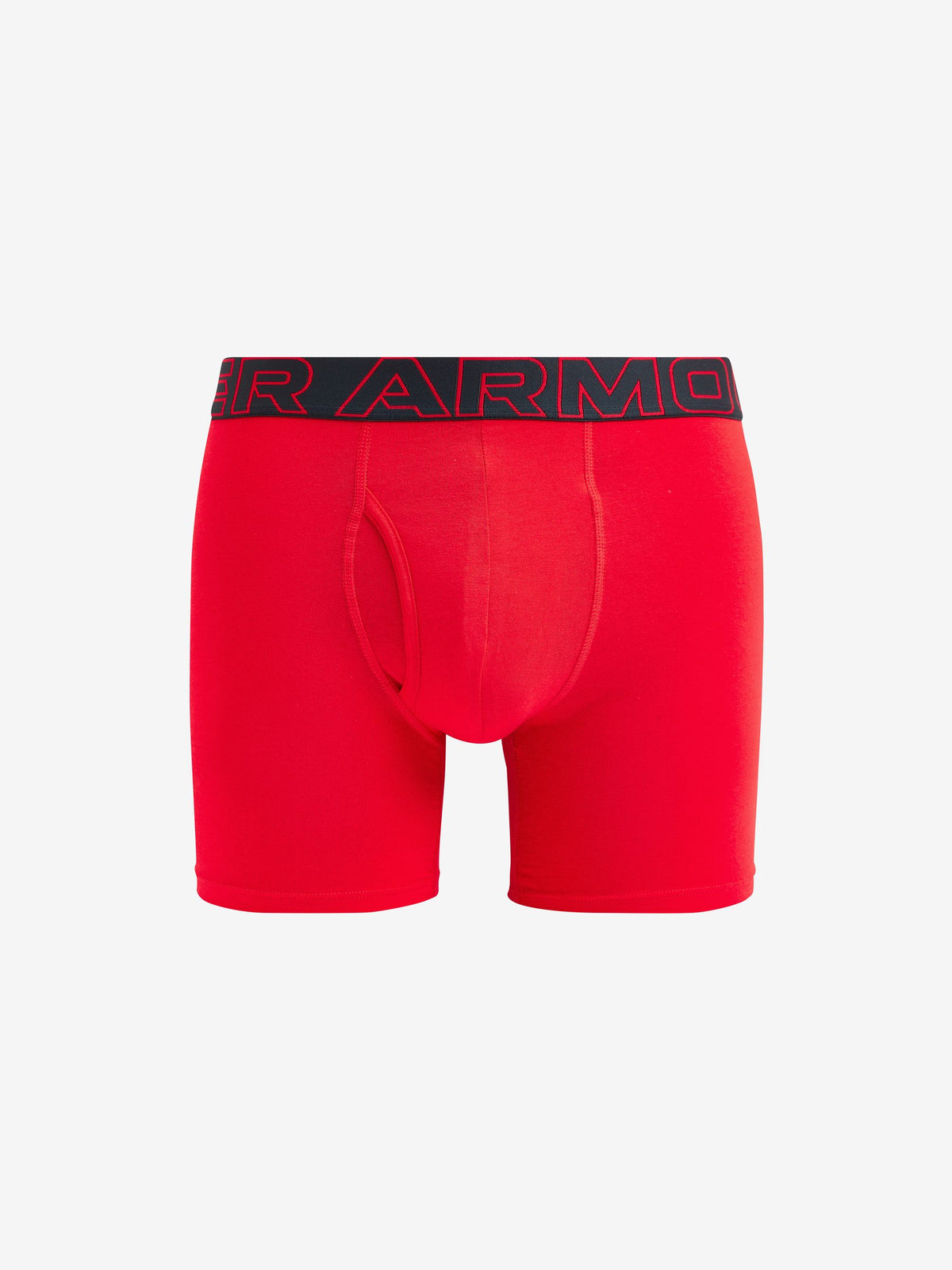 Dsiney Kidz - Under Armour Red/Grey Cotton Blend Performance Tech 6in Boxers 3 Pack image 5